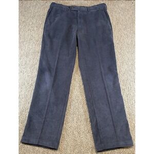 Peter Millar Nanoluxe Corduroy Blue Pants‎ Men's Size 35 (36x31) EUC